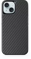Dėklas Epico Mag+ Hybrid Carbon Case iPhone 16 Plus - Juodas