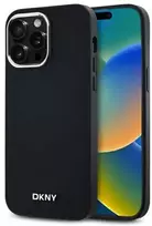 DKNY DKHMP14XPSCMCLK Apple iPhone 14 Pro Max 6.7" dėklas telefonui juodos spalvos Plain Logo MagSafe
