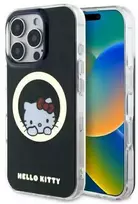 Hello Kitty IML Sweet Kitty Magsafe Apple iPhone 16 Pro Max - dėklas telefonui juodos spalvos