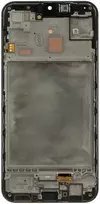 Dėklas LCD ekranas + jutiklinis blokas Samsung M156 Galaxy M15 5G Juodas (pakeitimų paketas)