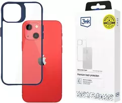 3mk Satin Armor Case+ Mėlyna Apple iPhone 13 - dėklas telefonui skaidrus