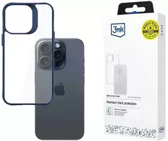 3mk Satin Armor Case+ Mėlyna Apple iPhone 15 Pro Max - dėklas telefonui baltos spalvos