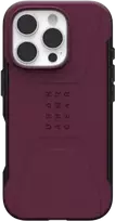 Urban Armor Gear UAG Civilian Magsafe Apple iPhone 16 Pro - dėklas telefonui raudonos spalvos