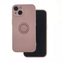 TelForceone Finger Grip Apple iPhone 15 6,1" dėklas telefonui rožinės spalvos