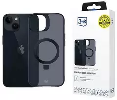 3mk Smoke Mag&Stand Apple iPhone 14 plus - dėklas telefonui juodos spalvos