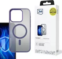 3MK Frosty Mag Apple iPhone 16 Pro Max dėklas telefonui violetinės spalvos