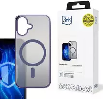 3MK Frosty Mag Apple iPhone 16 dėklas telefonui violetinės spalvos