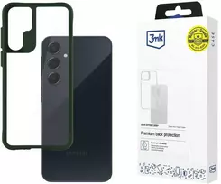 3MK Satin Armor+ Samsung Galaxy A55 5G dėklas telefonui žalios spalvos