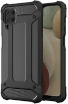 Forcell Oem ARMOR dėklas skirtas Samsung Galaxy A12 juodos spalvos