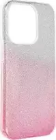 Forcell Oem SHINING Dėklas, skirtas IPHONE 14 Pro skaidriai rožinės spalvos