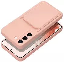 Oem Dėklas CARD skirtas Samsung Galaxy A35 5G rožinės spalvos