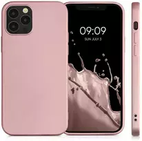 OEM dėklas, skirtas iPhone 15 PRO, metalinės rožinės spalvos