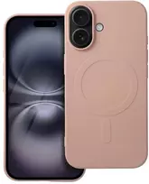 Oem Dėklas Silicone Mag Cover (big hole) (MagSafe) skirtas iPhone 16 rožinis