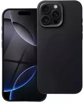 Oem Dėklas Silicone Mag Cover (big hole) (MagSafe) skirtas iPhone 16 Pro Max juodas