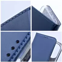 Oem SMART MAGNETO Book dėklas skirtas Xiaomi Redmi Note 13 Pro Plus 5G mėlynos spalvos
