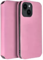 Oem DUAL POCKET Book dėklas skirtas Samsung Galaxy S23 FE rožinės spalvos