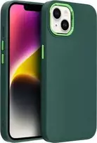 Oem Dėklas na Samsung S21 FE Frame žalia