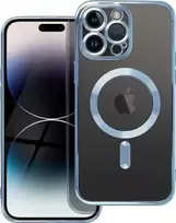 OEM dėklas, skirtas „iPhone 14 PRO“ su „Electro Mag Cover“, suderinamas su „MagSafe“ mėlynas
