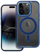 Dėklas Oem Case for iPhone 14 PRO Color Edge Mag Cover compatible with MagSafe mėlynas
