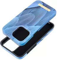 Dėklas Case for iPhone 15 PRO MAX Forcell F-Protect Mirage compatible with Magsafe mėlynas bird