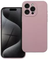 Dėklas Oem Case for iPhone 15 PRO MAX Silicone 2mm (camera protection) powder pink
