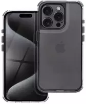 Dėklas Oem Case for iPhone 16 PRO MAX Matrix Clear juodas
