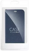 Dėklas Oem LUNA Book Carbon skirtas Samsung Galaxy A15 4G / A15 5G mėlynos spalvos