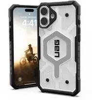 Urban Armor Gear UAG Pathfinder dėklas telefonui skaidrus Magsafe Apple iPhone 16 Plus - dėklas telefonui baltos spalvos