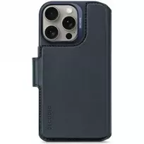 Decoded Leather Detachable Wallet MagSafe with Wallet Apple iPhone 16 Pro - dėklas telefonui mėlynos spalvos