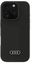 Apple iPhone 16 Pro Audi Silicone (AU-LSRIP16P-Q3/D1-BK) dėklas telefonui juodos spalvos