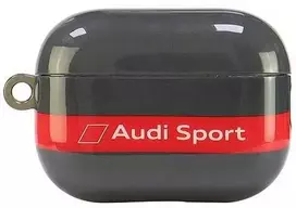 Apple AirPods Pro 2 Audi IML Sport Cover (AUS-IMLAPP2-RSQ/D4-GY) dėklas ausinėms pilkos spalvos