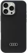 Apple iPhone 16 Pro Max Audi Silicone (AU-LSRIP16PM-Q3/D1-BK) dėklas telefonui juodos spalvos