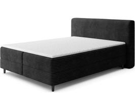 Lova su čiužiniu Cortiko 140x200, juoda