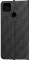 Dėklas Forcell Oem LUNA Book Carbon skirtas Xiaomi Redmi 9C / 9C NFC juodos spalvos