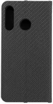 Dėklas Oem Flip case for Huawei P30 LITE Luna Book Carbon juodas