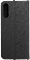 Dėklas Oem LUNA Book Carbon skirtas Samsung Galaxy A50 juodos spalvos