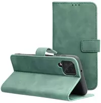 Forcell Oem TENDER Book dėklas skirtas Samsung Galaxy A12 / M12 žalios spalvos