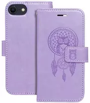 Dėklas Forcell Oem Flip case for iPhone 7 / 8 / SE 2020 / SE 2022 Mezzo Book dreamcatcher violet