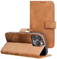 Dėklas Forcell Oem Flip case for iPhone 13 PRO Tender Book ruda