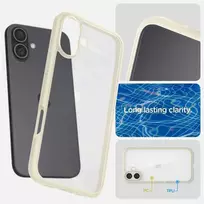 Dėklas Spigen Ultra Hybrid, mute beige - iPhone 16 Plus