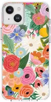 Rifle Paper Šautuvų popierius Skaidrus MagSafe – dėklas, skirtas iPhone 14 Plus (Garden Party Blush)