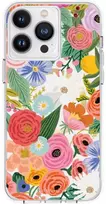 Rifle Paper Šautuvų popierius skaidrus MagSafe – dėklas, skirtas iPhone 14 Pro Max (Garden Party Blush)