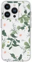 Rifle Paper Skaidrus šautuvas – dėklas, skirtas iPhone 14 Pro (gluosnis)