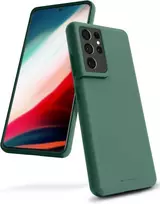 Dėklas Mercury Silikoninis dėklas Apple iPhone 16 Pro Max tamsiai žalias