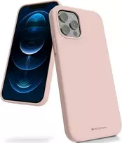 Dėklas Mercury Silikoninis dėklas Apple iPhone 16 Pro Max rožinio smėlio