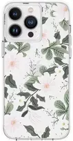 Rifle Paper Skaidrus šautuvų popierius – dėklas, skirtas iPhone 14 Pro Max (Willow)