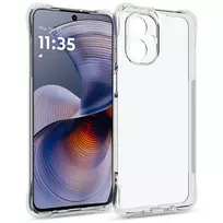 Dėklas TECH-PROTECT FLEXAIR PRO MOTOROLA MOTO G55 5G CLEAR