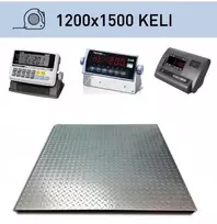 Platforminės svarstyklės Keli 1200x1500 mm su svėrimo indikatoriumi CWBR22