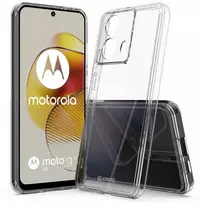 Crong Crystal Shield Cover – Motorola Moto G73 dėklas (skaidrus)