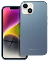 Dėklas Mėlyna ROAR case MATTE GLASS for IPHONE 14 mėlynas